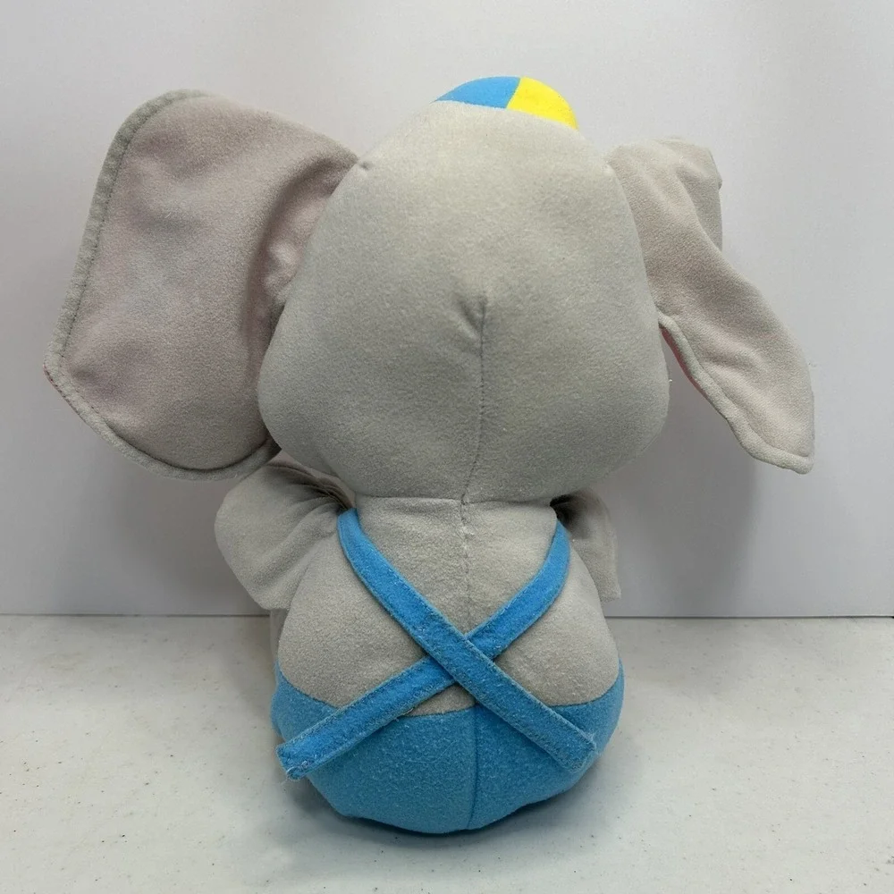 Vintage Playskool 1986 Busy Elephant Activity Plush Stuffed Toy with‎ Mirro